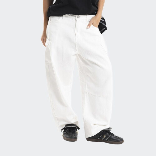 Pantalón Pulau Denim Baggy Blanco