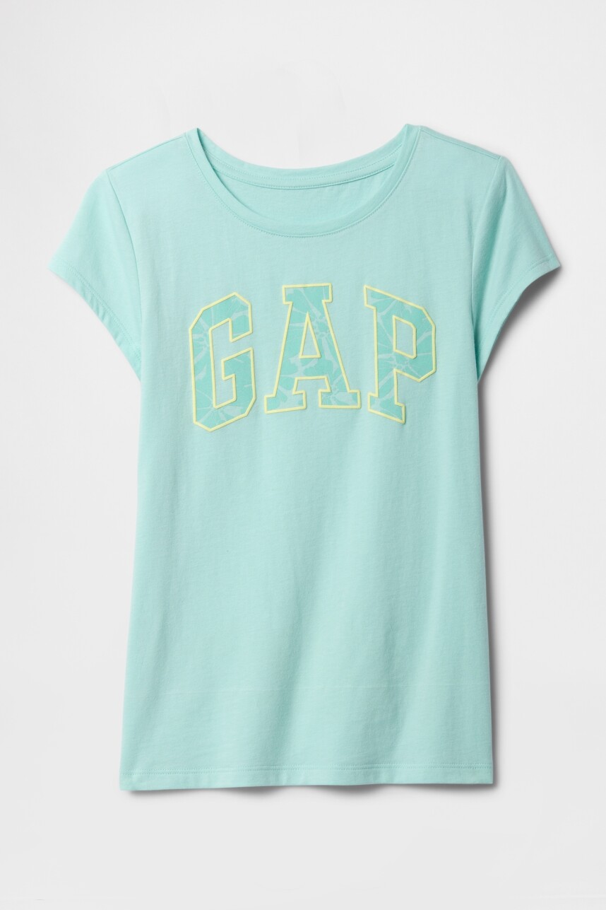 Remera Logo Gap Niña Surf Spray