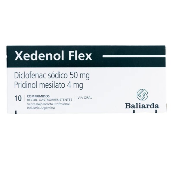 Xedenol Flex 10 Comprimidos Xedenol Flex 10 Comprimidos