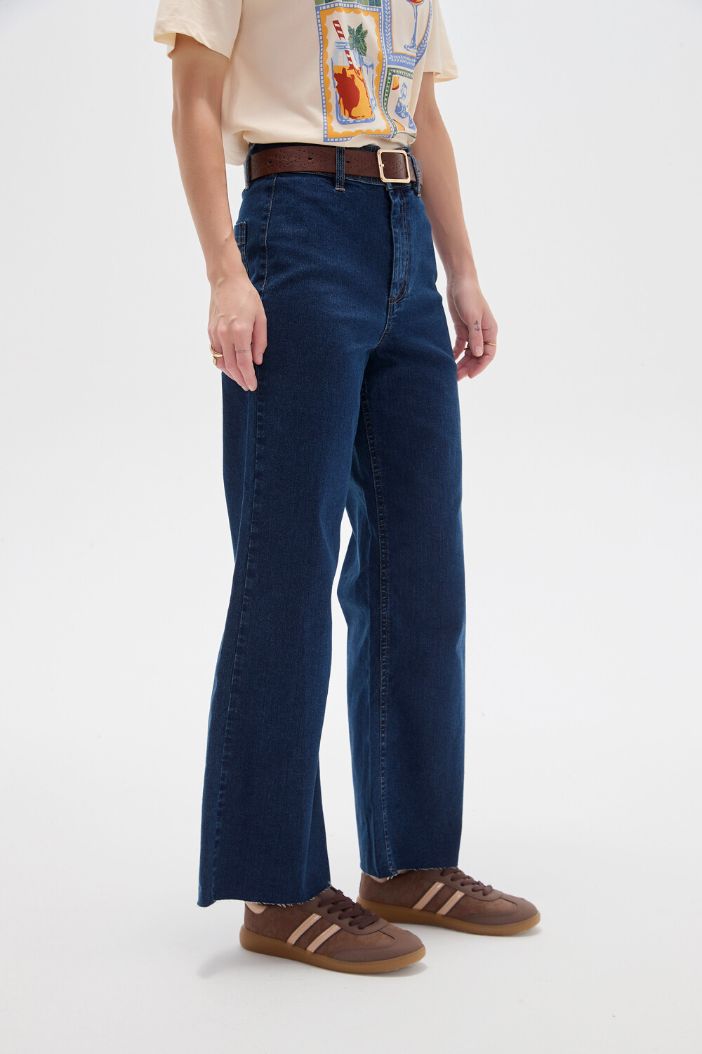 Pantalon Adeline Azul Indigo