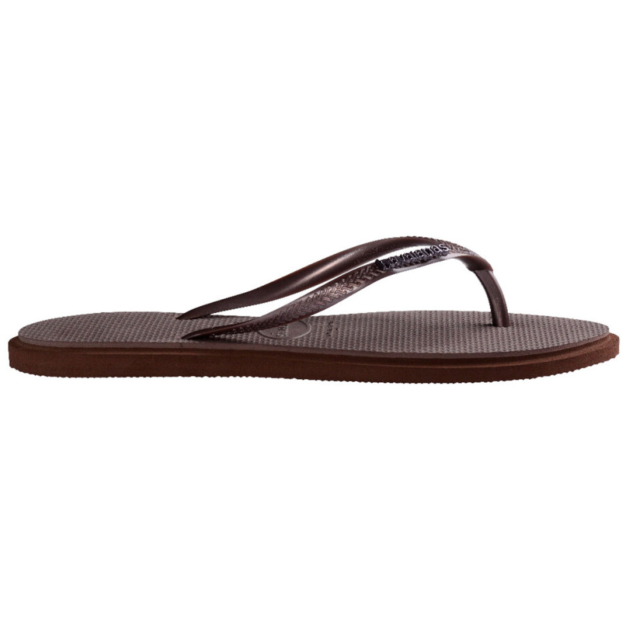 Sandalias de Mujer Havaianas Slim Point Marrón Café