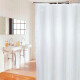 Cortina de baño rayada 1,80 BLANCO