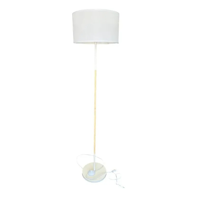 Lampara de pie blanca - PRODUCTO CON DETALLES Lampara de pie blanca - PRODUCTO CON DETALLES