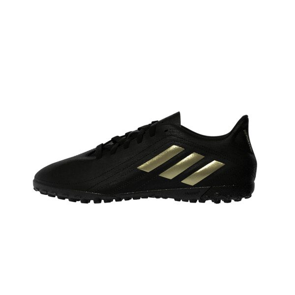 FUTBOL DEPORTIVO TF - ADIDAS NEGRO/DORADO