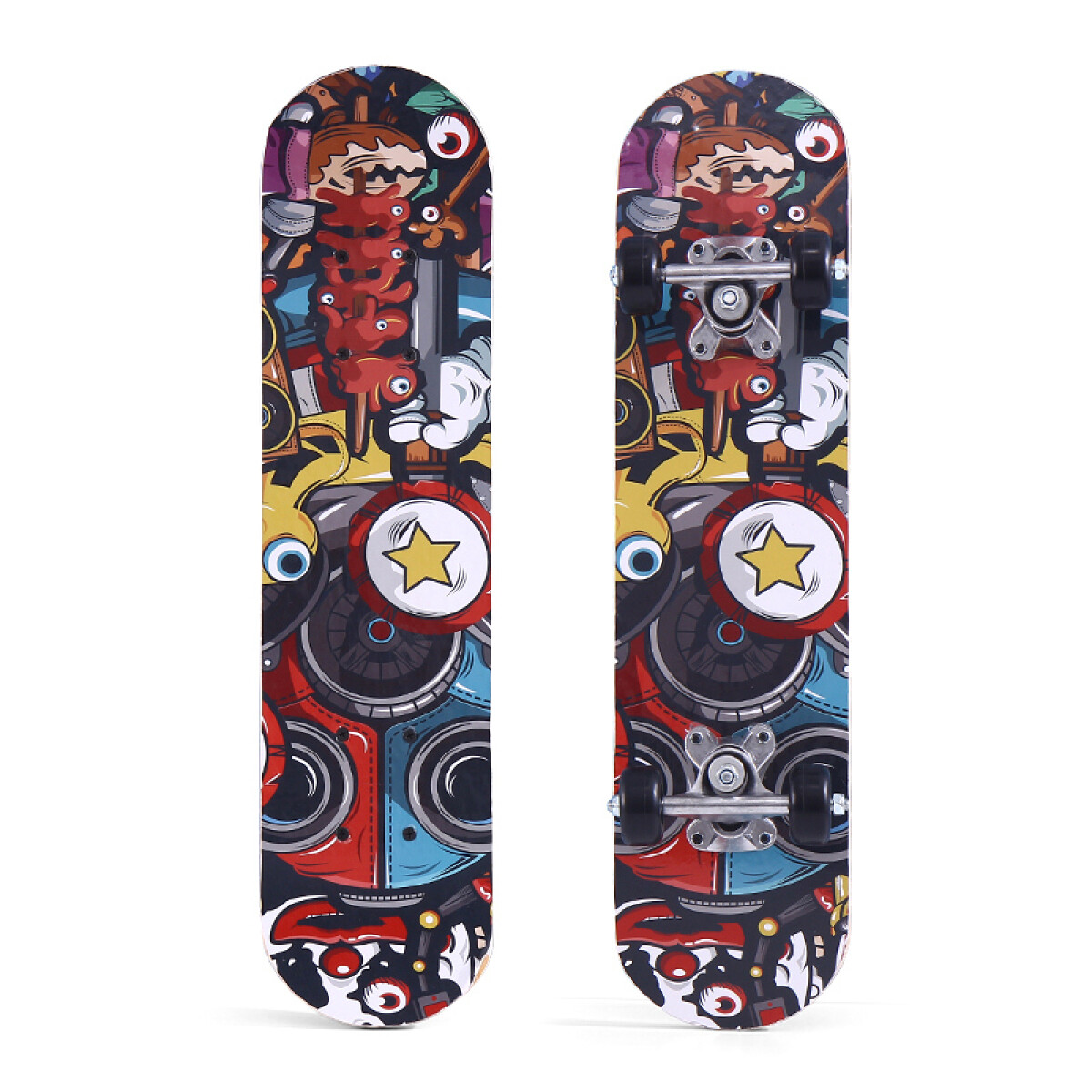 Skateboard Cool - Rojo - Unica 