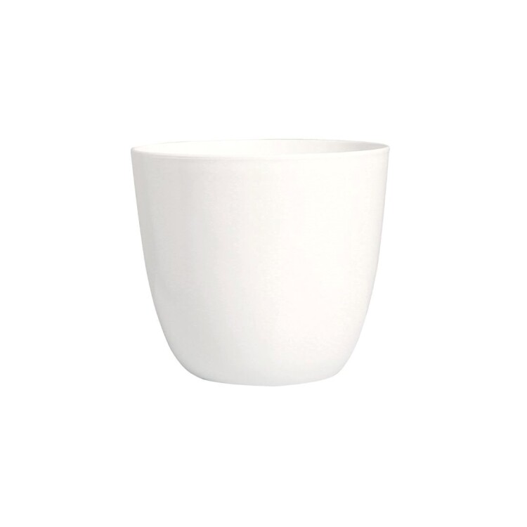 MACETA REDONDA 27 CM UMBRA BLANCA BLANCO