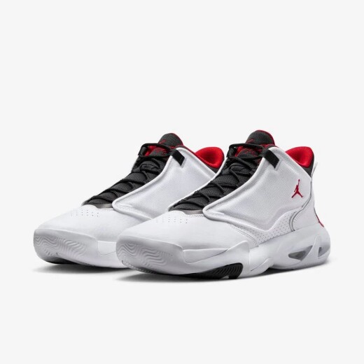 Bota Nike Moda Jordan Hombre Max Aura 4 White/Univ Red-Black S/C