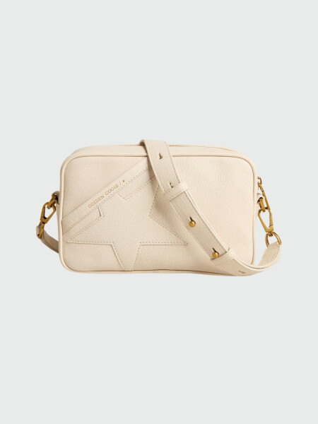 Golden Goose - Cartera Star Bag Marfil