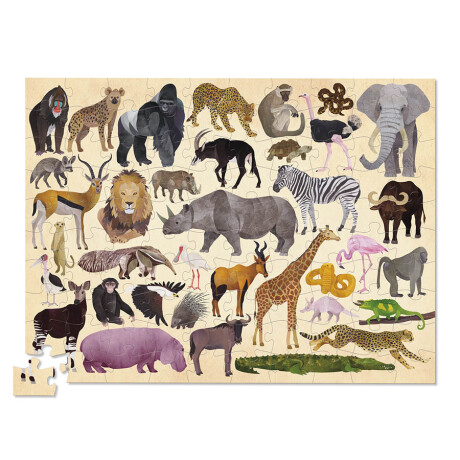 Puzzle Crocodile Creek 100 Piezas 35 X 48 Cm Ub 001