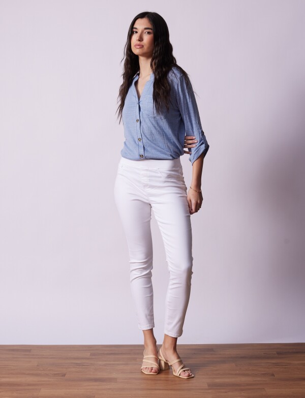 Jegging Slim BLANCO