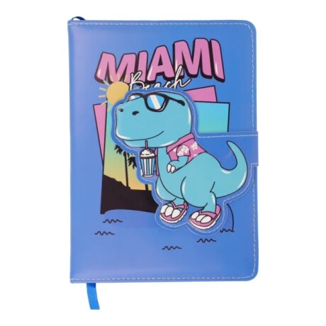 Cuaderno Cierre Magnetico Dinosaurios