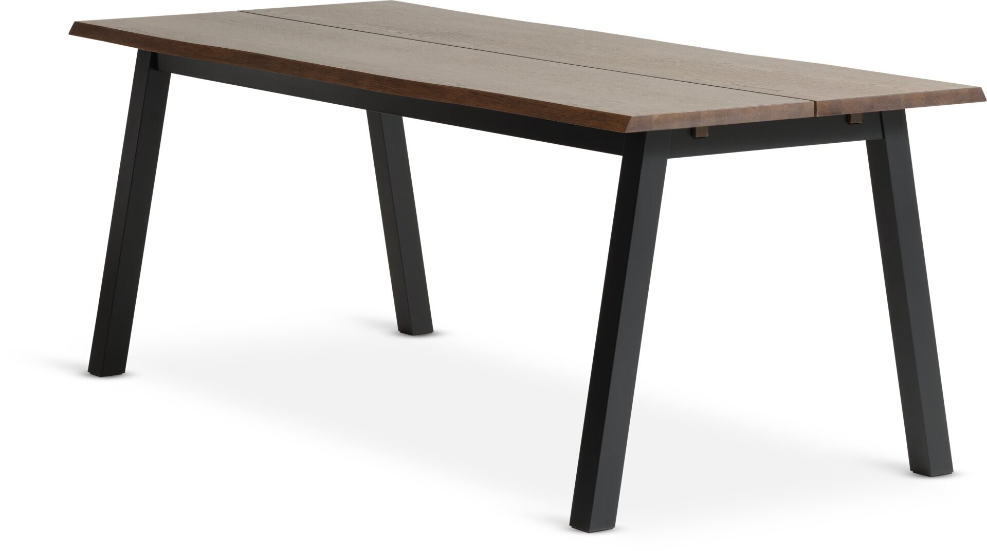 Mesa de comedor SKOVLUNDE 90x200 roble osc 