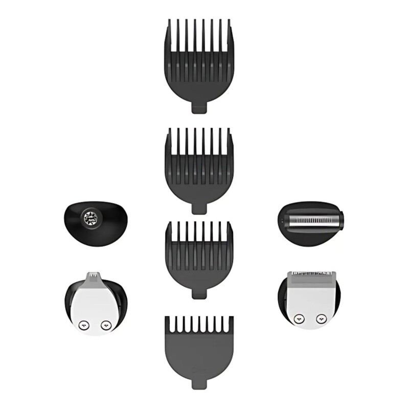 Máquina corta pelo GAMA inalámbrica con accesorios Negro/Plata