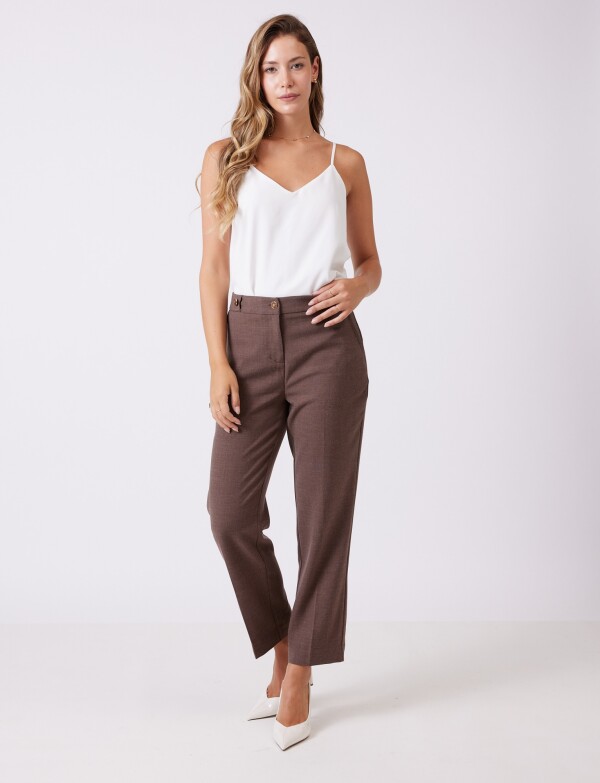 Pantalon Confort Recto MARRON