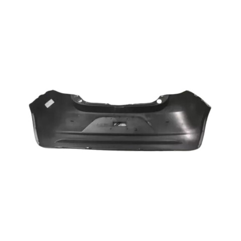 PARAGOLPE TRASERO NEGRO LISO SIN AGUJERO SENSOR Paragolpe Trasero Negro Liso Sin Agujero Sensor