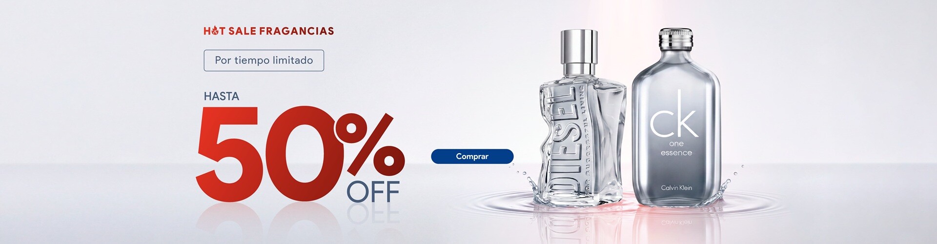 Fragancias hasta 50% off