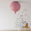 LUMINARIA DE TECHO BALLOON ROSA - Large