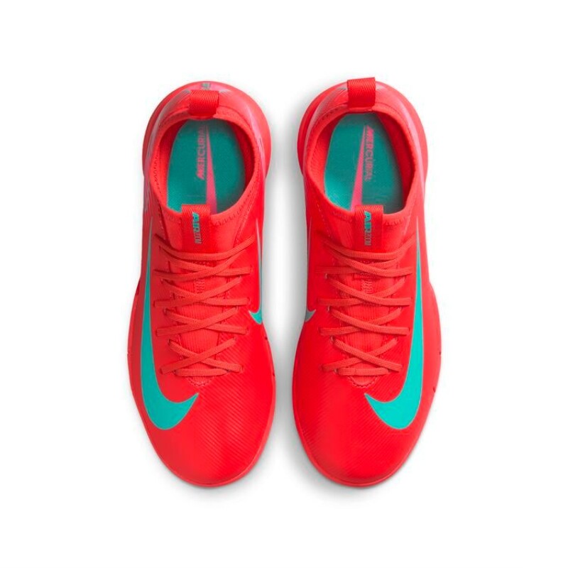 Championes de fútbol Jr Zoom Vapor 16 Academy de Niños Rosado