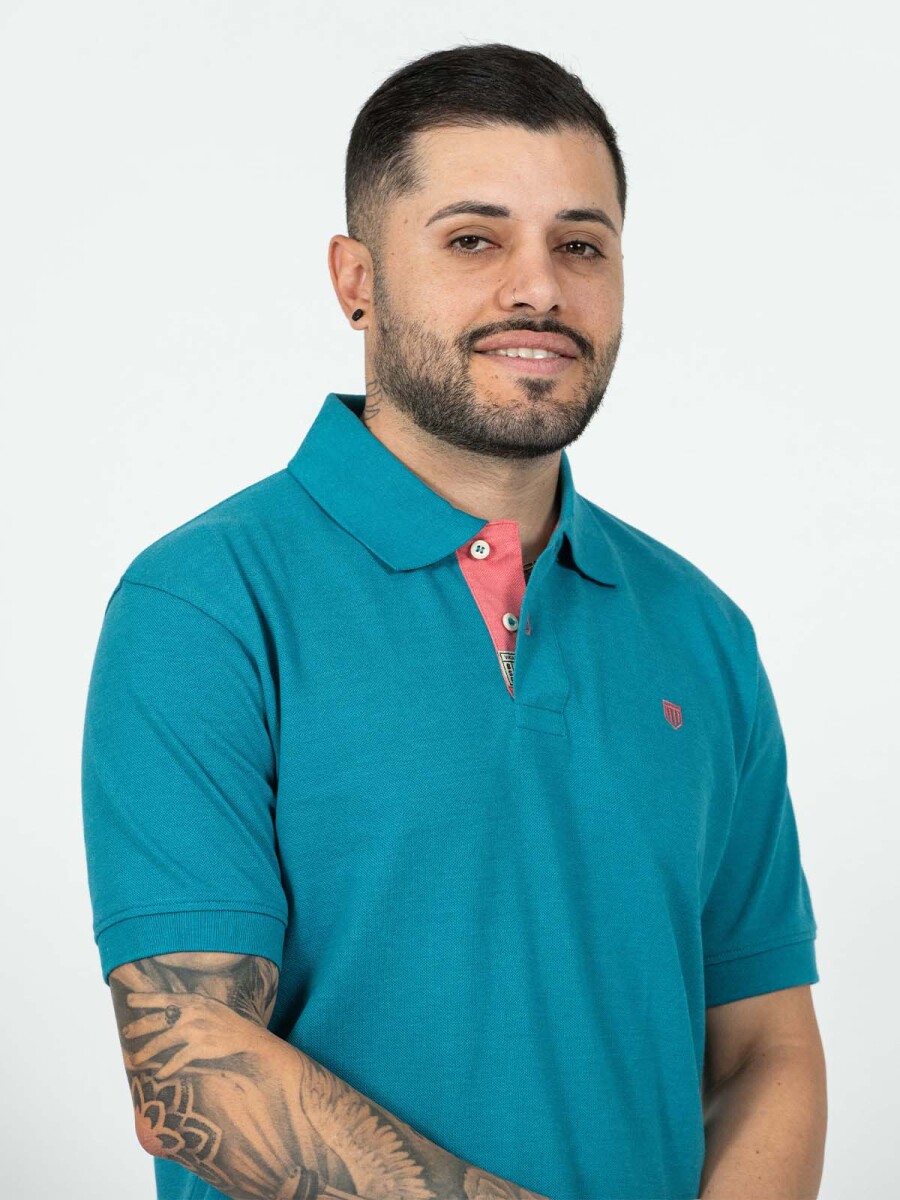 Remera Piqué - Petroleo 