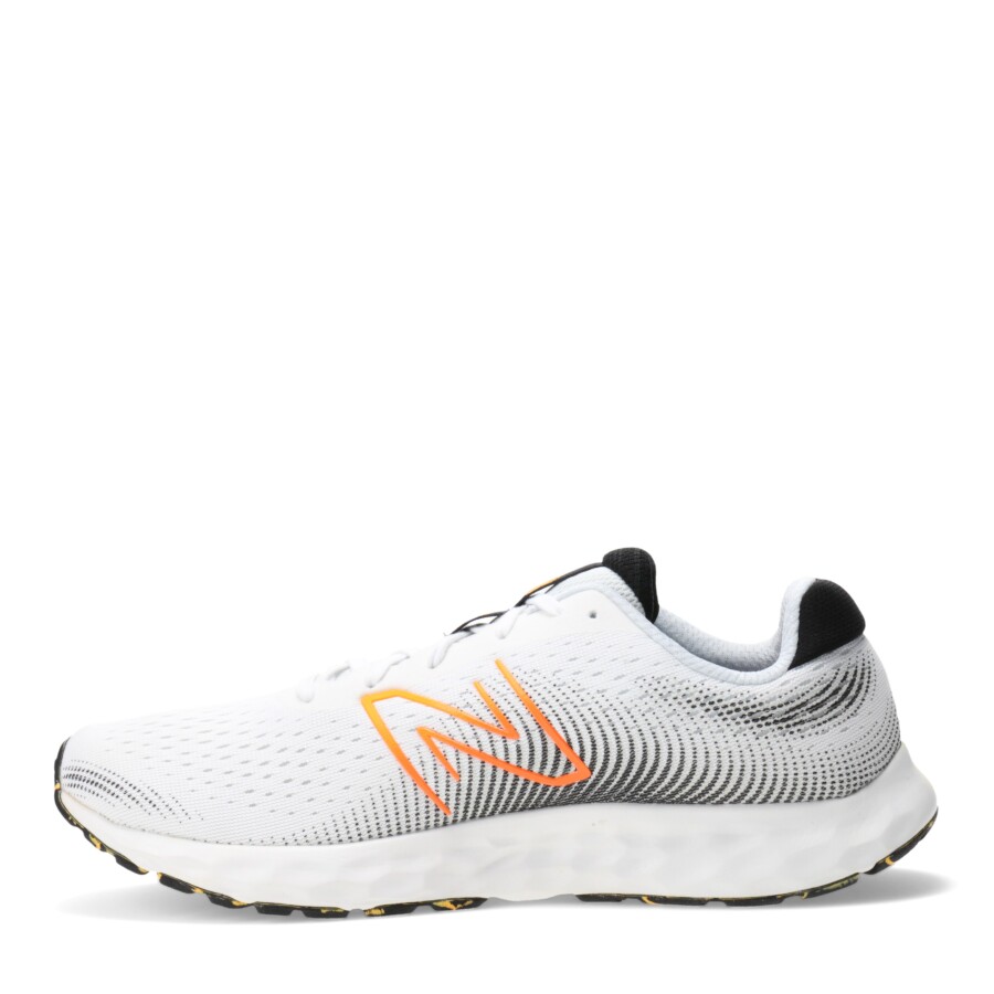 Championes de Hombre New Balance Running Course 520 Blanco - Negro - Anaranjado