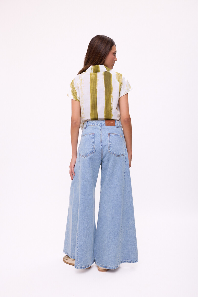 JEAN WIDE XL Celeste