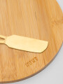 Tapas Y Picadas<br /> Set Tabla De Quesos Con Cuchillo Color Unico
