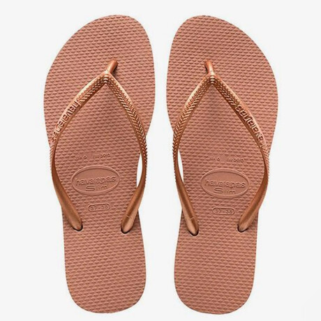 Ojotas Havaianas de Dama - HAVAIANA SLIM - HV40000303581 ROSE GOLD