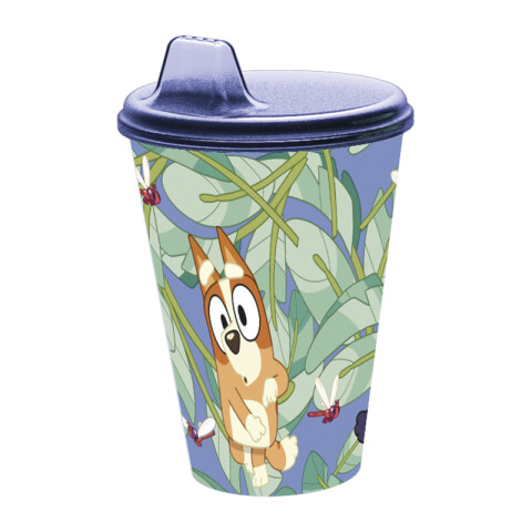 Vaso Plástico con Pico Bluey 430 ml U