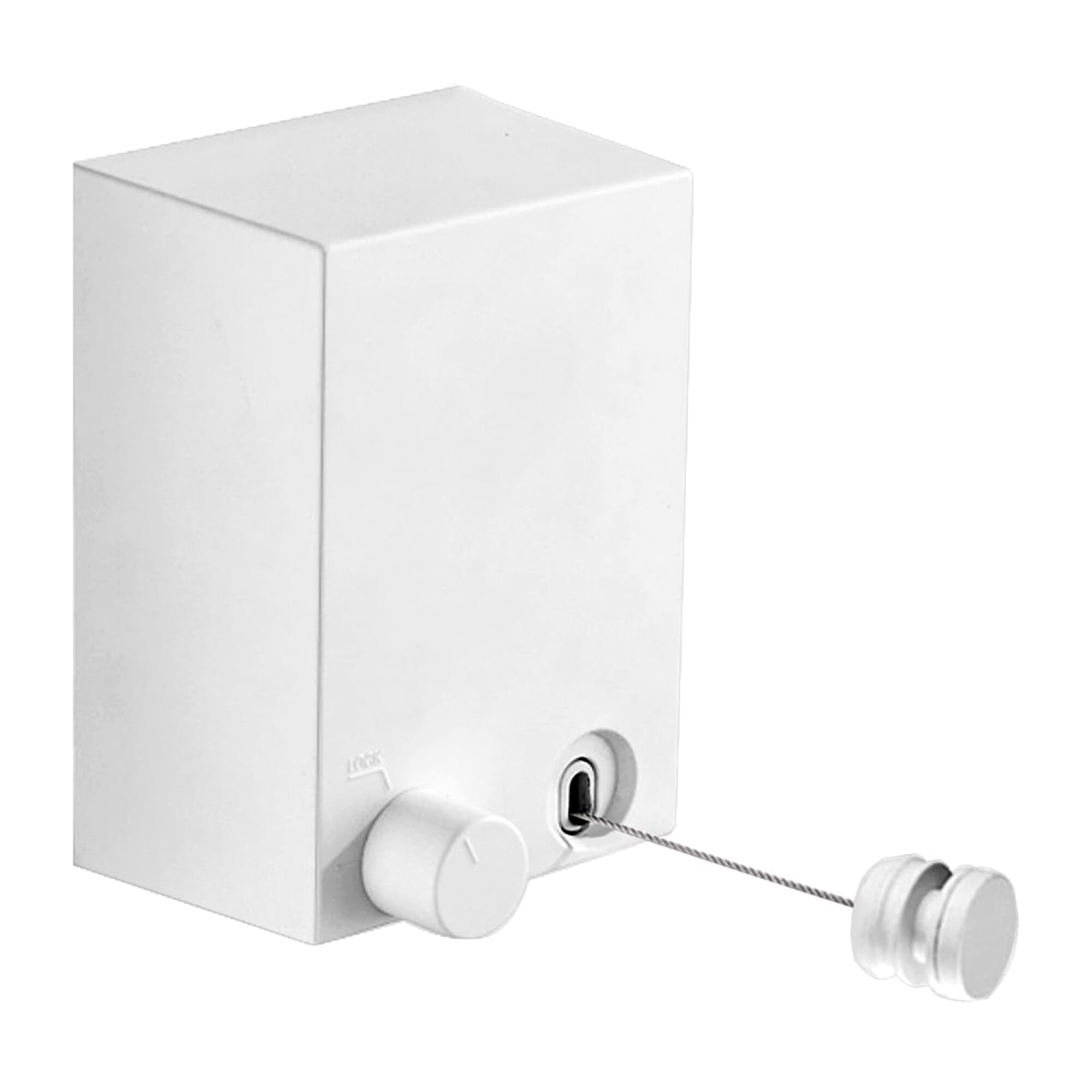 Tendedero Extensible Colgar Ropa Pared Cuerda Acero 4.2 mts Atrix