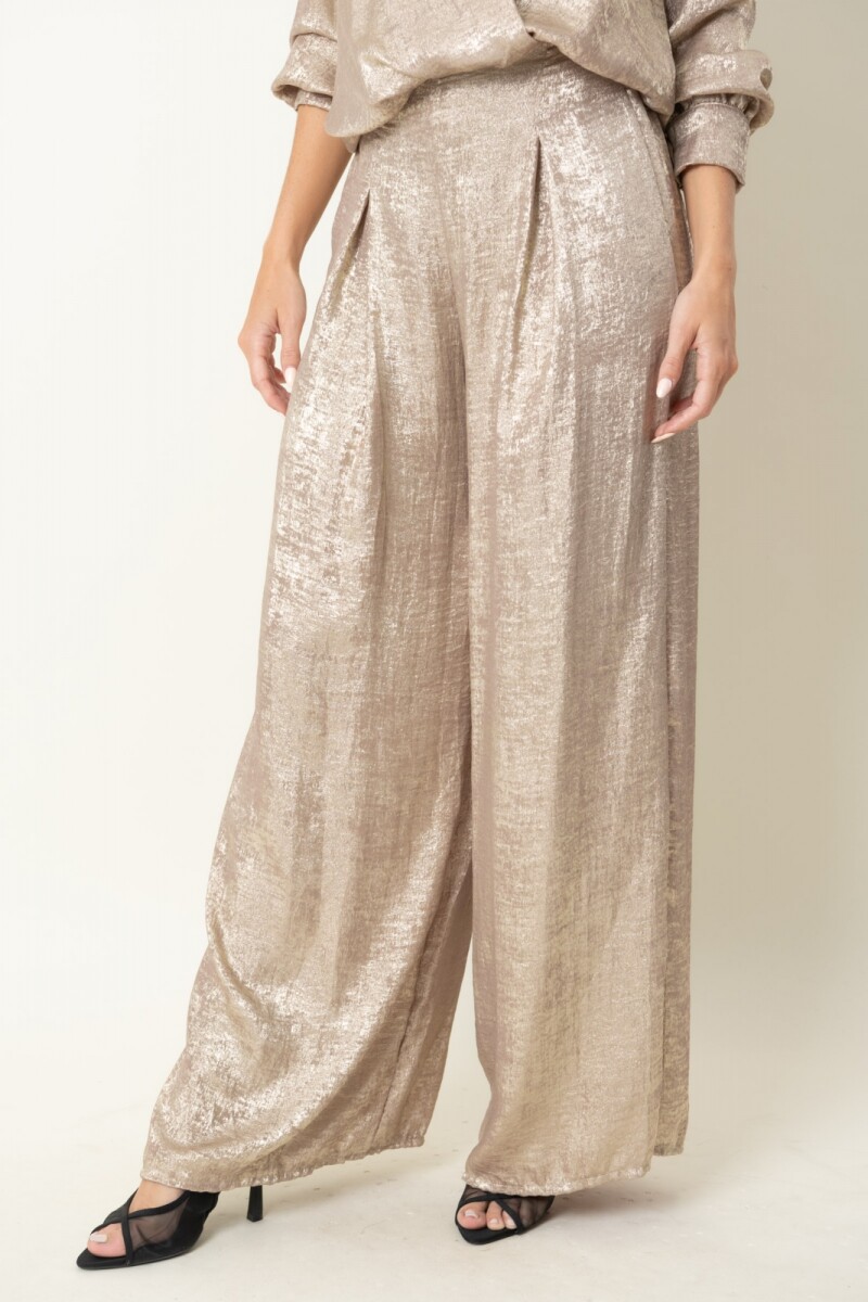 PANTALON CITRINO - Dorado 
