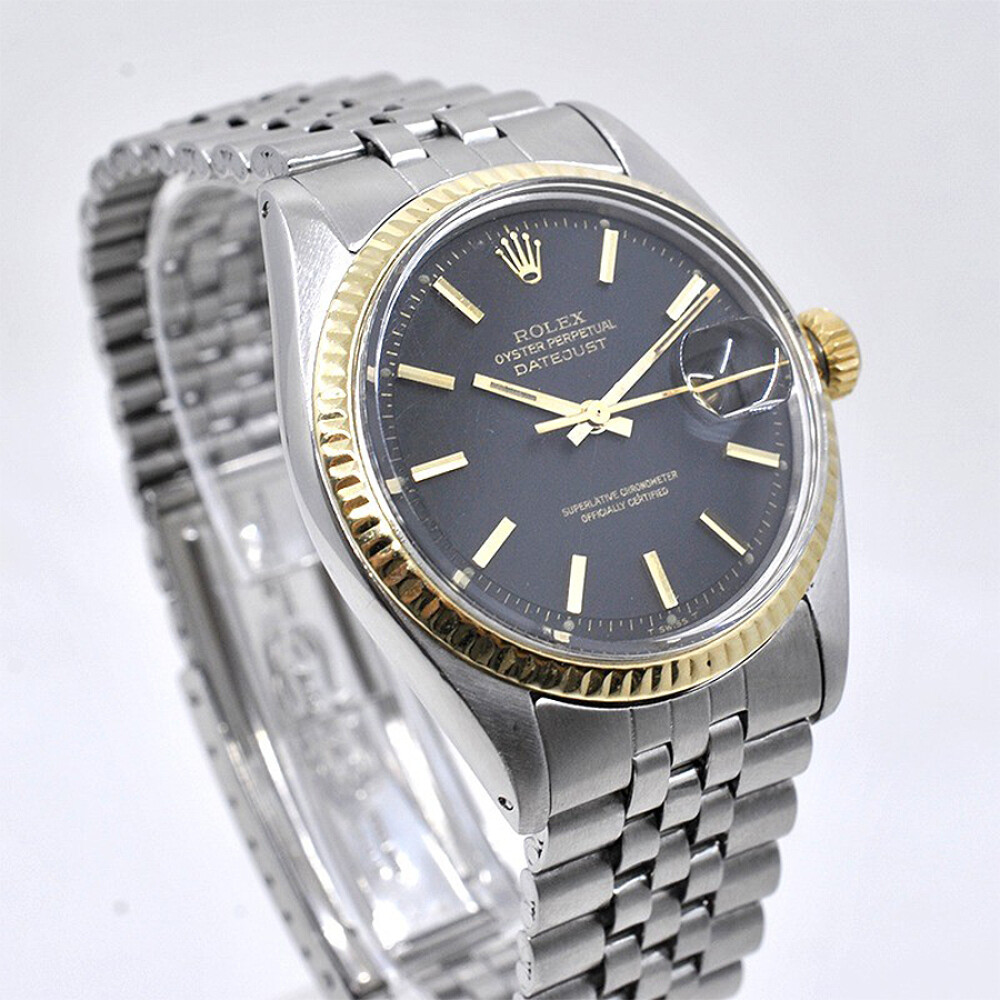 Rolex Datejust 1601 Dial Negro 36 Mm. Año 1973 Dos Tonos. Rolex Datejust 1601 Dial Negro 36 Mm. Año 1973 Dos Tonos.