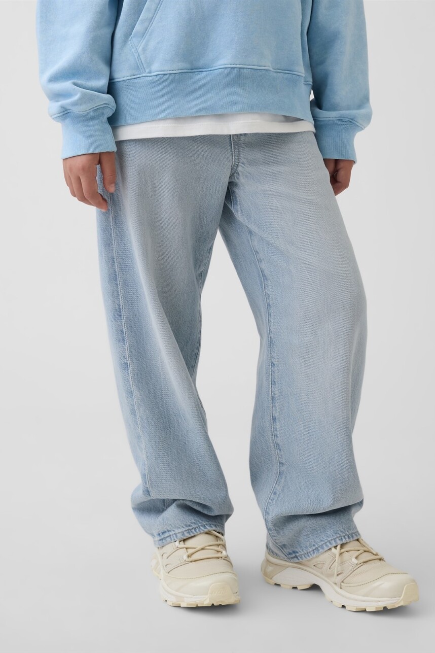 Jean Baggy Ultrasoft Niño Light Wash