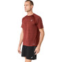 Polos Running Road SS Top Hombre Singed Red