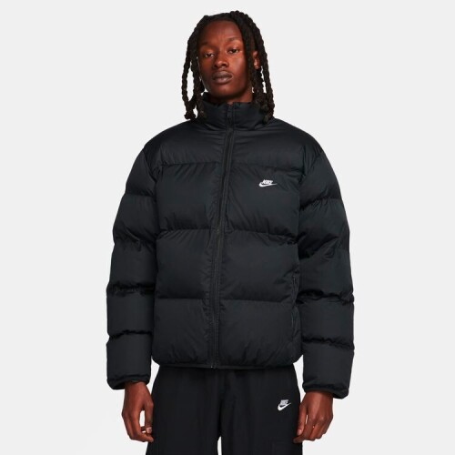 Abrigo Club Puffer de Hombre Negro
