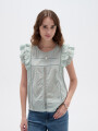 Remera Gunta Verde Claro