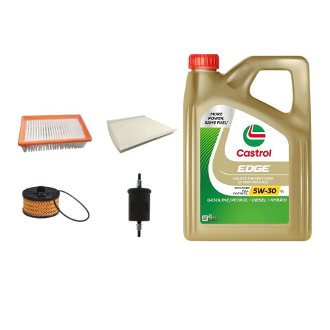 KIT DE FILTROS Y ACEITE 5W30 CASTROL Kit De Filtros Y Aceite 5w30 Castrol
