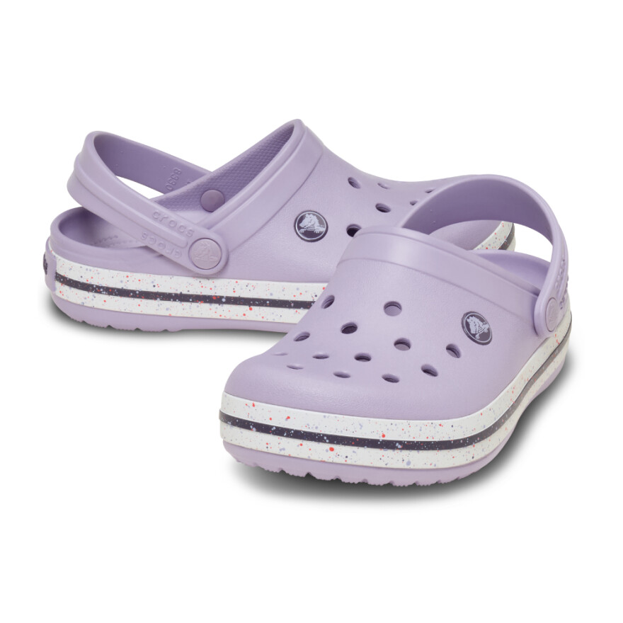 Crocband Speckled Band Clog K - Niños mas de 5 años Lavender