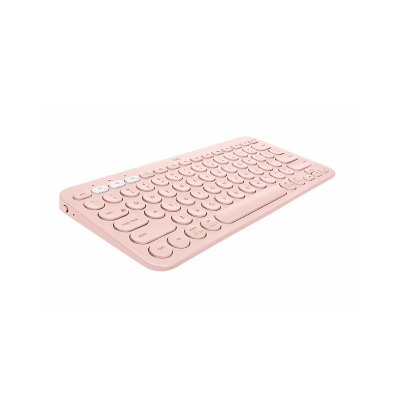 Teclado inalámbrico Bluetooth Logitech K380 Rosa Teclado inalámbrico Bluetooth Logitech K380 Rosa