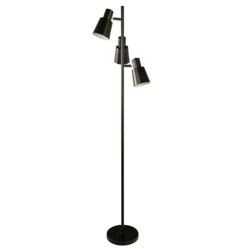 VELADOR DE PIE SOFI 3L E27 CHAPA NEGRO VELADOR DE PIE SOFI 3L E27 CHAPA NEGRO