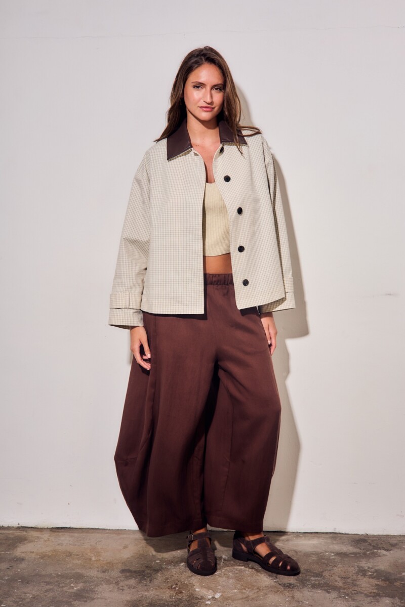 Babucha Lyocell Marron
