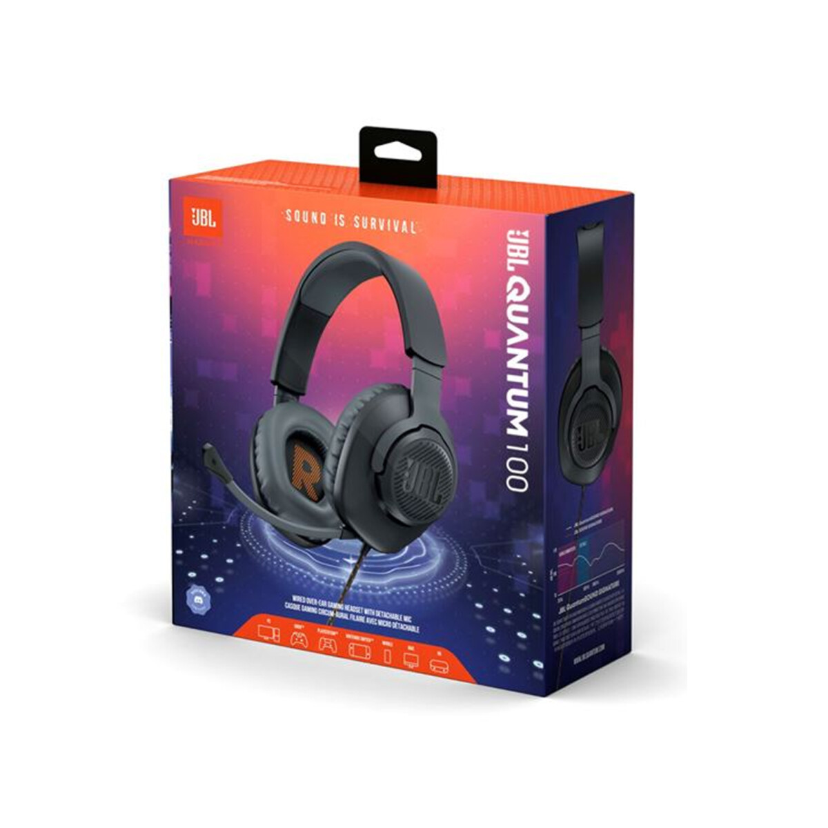 Auricular Gamer JBL Quantum 100 