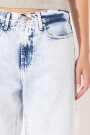 JEANS WIDE X OFFWHITE Blanco