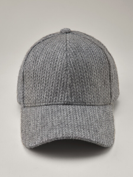 HAT BILNUD GRIS MELANGE