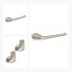 SET DE ACCESORIOS FV LINEA EPUYEN BRUSHED NICKEL GRIS-BRUSHED NICKEL