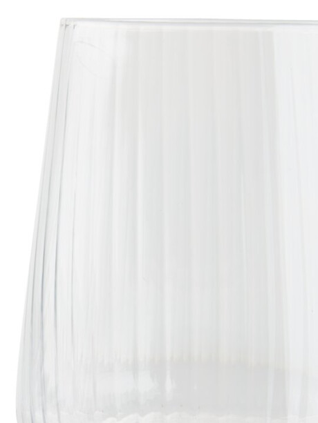 Vaso de vidrio TORRE Ø9xH10cm 2u/pk Vaso de vidrio TORRE Ø9xH10cm 2u/pk