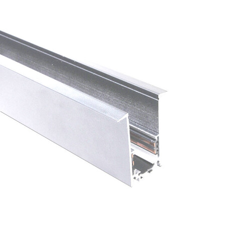 Riel alum. magnético par embutir blanco 2M ZU0505X