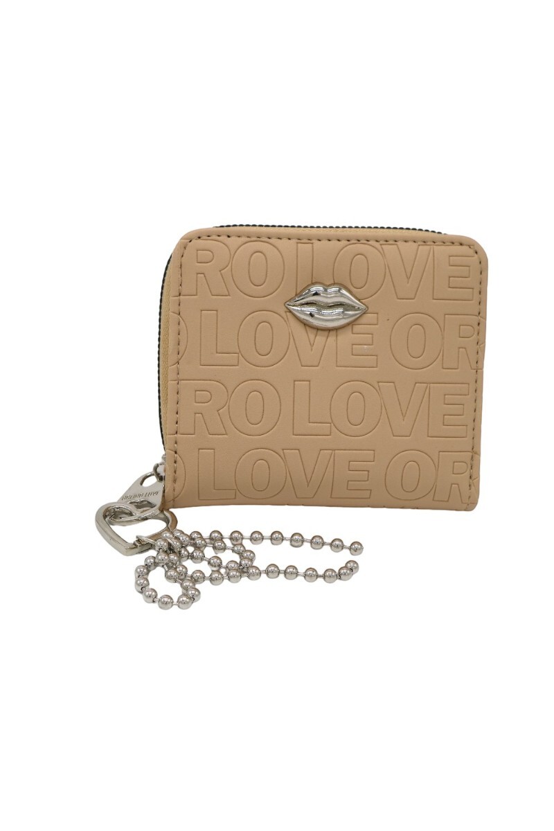 Billetera Oreiro - Beige 