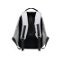 Mochila Anti Robo Impermeable Puerto Usb Para Celular Variante Color Gris