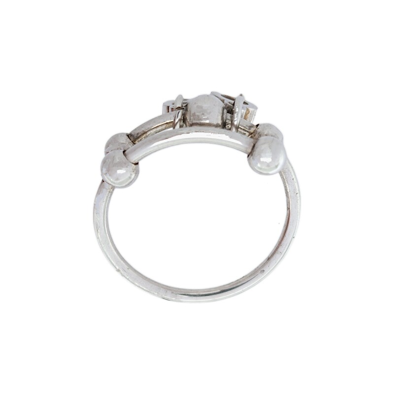 Anillo Candado Llave-Plata 925-Sin Piedra-AN3236 sinpiedra