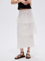 Falda Pexlon Marfil / Off White